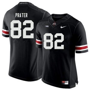 Men's Ohio State Buckeyes #82 Garyn Prater Black Nike NCAA College Football Jersey May LDC3044OX